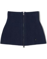 Bogner - Merida Virgin Wool Ribbed Collar - Lyst