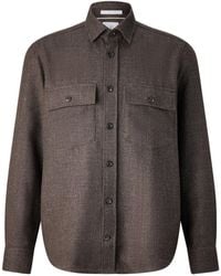 Bogner - Heiko Virgin Wool And Linen Blend Shirt - Lyst