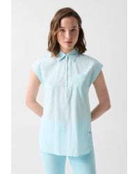 Bogner - Hunter Cotton Blouse - Lyst