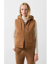 Bogner - Lissity Knitted Quilted Waistcoat For - Lyst