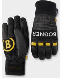 Bogner Leder-Handschuhe Dag - Schwarz