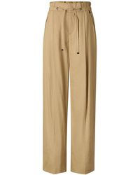 Bogner - Candy Linen Blend Trousers - Lyst