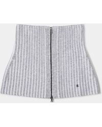 Bogner - Merida Virgin Wool Ribbed Collar - Lyst