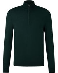 Bogner - Ouri Fine Knit Troyer For - Lyst