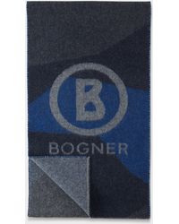 Bogner Schal Scarf - Blau