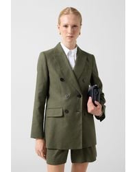Bogner - Linen Mix Blazer Hillary For - Lyst
