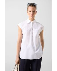Bogner - Hunter Cotton Blouse - Lyst