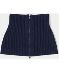 Bogner - Merida Virgin Wool Ribbed Collar - Lyst