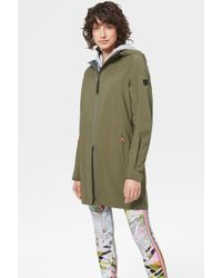 Bogner Daria Functional Coat In Olive Green