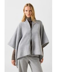 Bogner - Nellie Wool Mix Poncho - Lyst