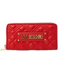 Love Moschino Wallets and cardholders for Women - Up to 46% off | Lyst