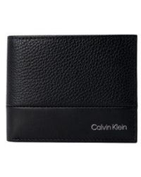 Calvin Klein Mens Grid Zip Wallet - Online Exclusive Black for Men | Lyst
