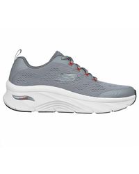 Skechers - Men's Trainers Relaxed Fit: Arch Fit D'lux Grey - Lyst