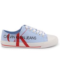 calvin klein blue sneakers