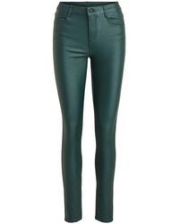 VILA CLOTHES Women Pants - Green