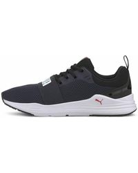 PUMA - Running Shoes For Adults Wired Run Dark Blue Unisex - Lyst