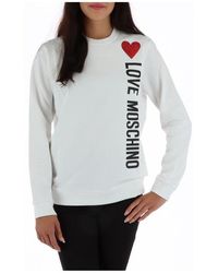 Love Moschino Sweatshirts - White
