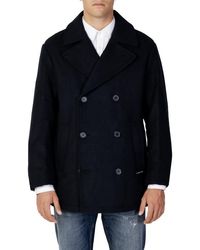 Mens Clothing Coats Short coats Armani Exchange Coats in Black for Men 