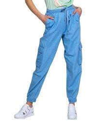 VILA CLOTHES Women Pants - Blue