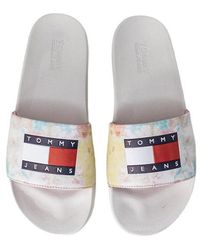 TOMMY HILFIGER JEANS Slippers for Women | Online Sale up to 21% off | Lyst