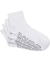 Bonds - Logo Lightweight Quarter Crew 4 Pack - Lyst