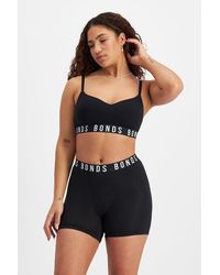 Bonds - Icons Super Logo Wirefree Bra - Lyst