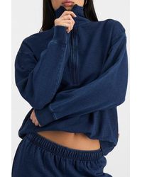 Bonds - Denim Wash Half Zip Pullover - Lyst