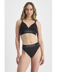 Bonds - Retro Rib Wirefree Lift Bra - Lyst