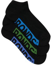 Bonds - Logo Cushioned Low Cut Socks 3 Pack - Lyst
