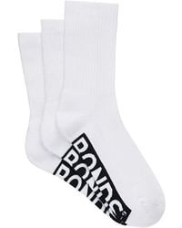 Bonds - Logo Cushioned Crew 3 Pack - Lyst