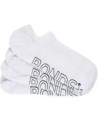 Bonds - Logo Lightweight No Show 4 Pack - Lyst
