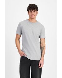 Bonds - Slim Longline Midweight Crew Tee - Lyst