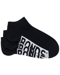 Bonds - Logo Cushioned Low Cut 3 Pack - Lyst