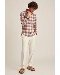 Bonobos Washed Linen Shirt in White for 