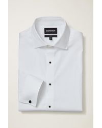 Bonobos Felt Tuxedo Shirt in White for 