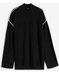 bonprix - Boxy-Pullover Mit Zierstich Aus Viskose-Mix - Lyst