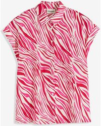 bonprix - Bluse Aus Fließendem Satin - Lyst