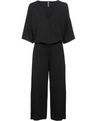 bonprix - Jersey-Jumpsuit Aus Fließender Viskose - Lyst