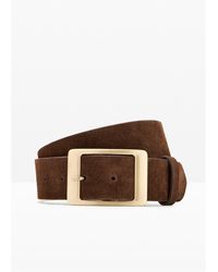 bonprix - Ledergürtel Aus Wildleder - Lyst