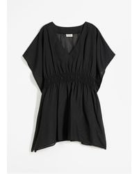bonprix - Tunica Copricostume Trasparente Con Scollo A V - Lyst