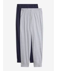 bonprix - Lange Pyjamabroek (Set Van 2) - Lyst