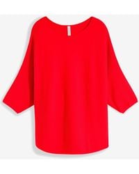 bonprix - Oversize Ripp-Pullover Aus Viskose-Mix - Lyst