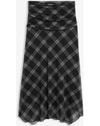 bonprix - Jersey Rok Van Fijn Mesh - Lyst