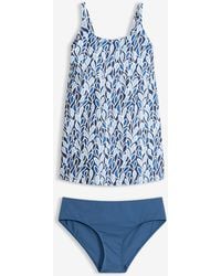bonprix - Lange Tankini Met Verstelbare Bandjes (2-Dlg. Set) - Lyst