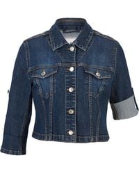 bonprix - Kurze Jeansjacke Mit 3/4 Ärmel - Lyst