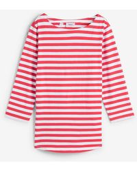 bonprix - Maglia Con Maniche A 3/4 E Scollo A Barca - Lyst