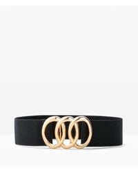 bonprix - Breiter Stretchgürtel Mit Ringschnalle - Lyst