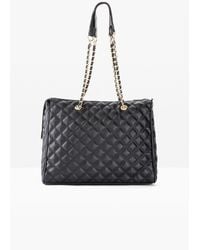 bonprix - Handtasche Mit Dekorativer Steppung - Lyst