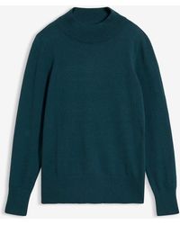bonprix - Basic Pullover mit Stehkragen mit recycelter Baumwolle - Lyst