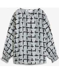 bonprix - Blusa Con Maniche A Pipistrello - Lyst
